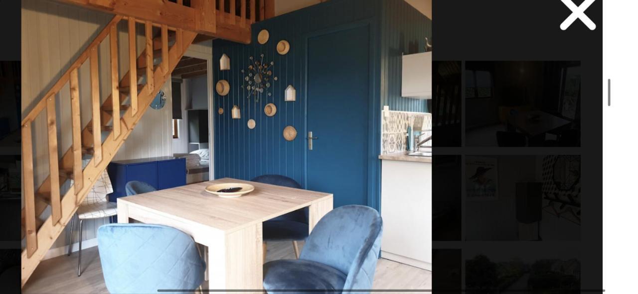 Gite Chalet Bleu Soleil Saint-Benoit-d'Hebertot Εξωτερικό φωτογραφία